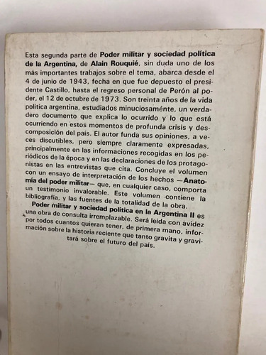 Poder Militar Y Sociedad Política En Argentina Ii