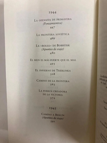 Años De Guerra - Vasili Grossman