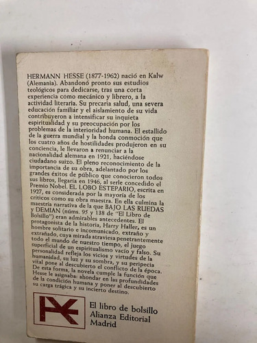 El Lobo Estepario - Hermann Hesse