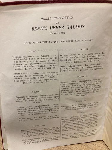 Obras Completas Tomo Iii - Benito Perez Galdos