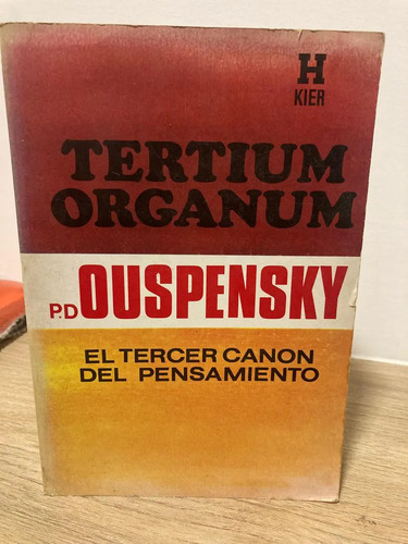Tertenium Organum - P.d. Ouspensky