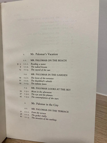 Mr. Palomar - Italo Calvino
