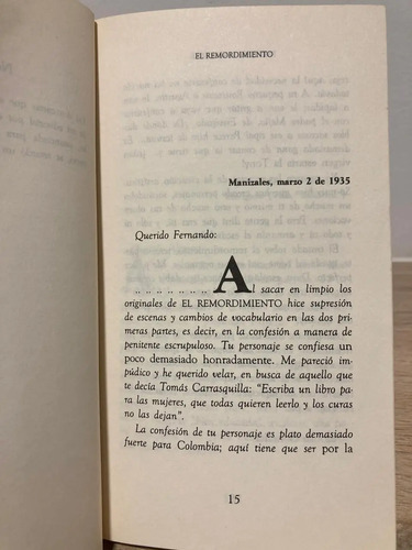 El Remordimiento - Fernando González