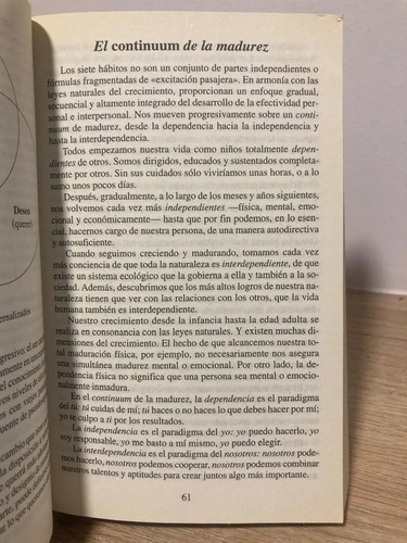 Los 7 Hábitos De La Gente Altamente Efectiva / Stephen Covey