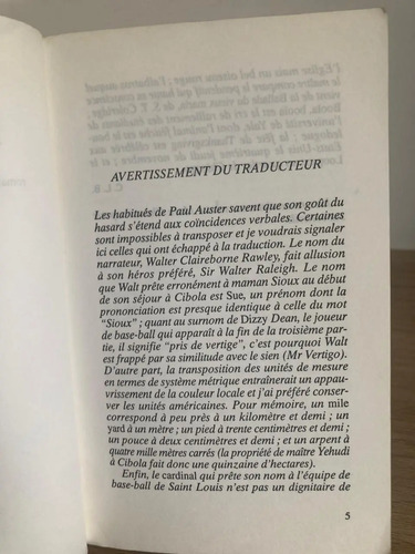 Mr. Vértigo - Paul Auster