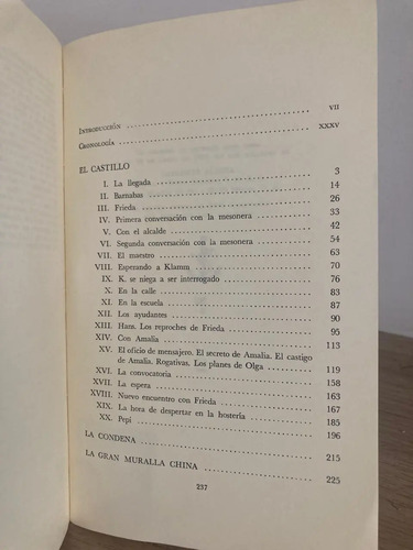 El Castillo /la Condena /la Gran Muralla China - Franz Kafka