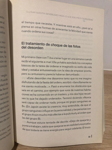 La Felicidad Despues Del Orden - Marie Kondo
