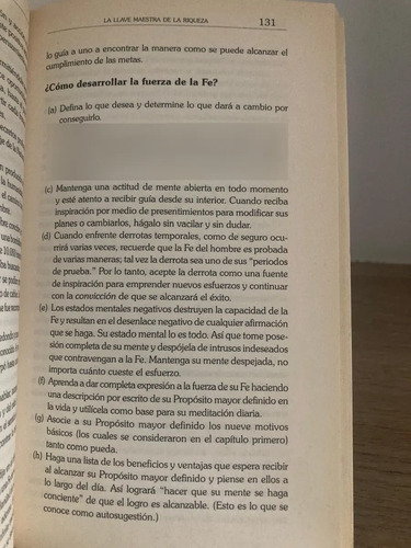 La Llave Maestra De La Riqueza - Napoleon Hill