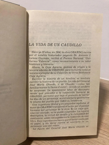Obando, De Cruzverde A Cruzverde - Antonio J. Lemos Guzman