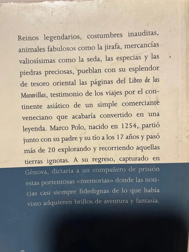 Libro De Las Maravillas - Marco Polo