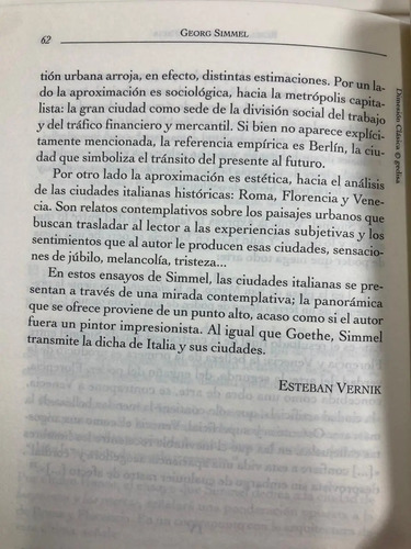 Roma, Florencia, Venecia - Georg Simmel