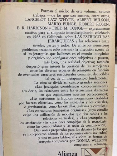 Las Estructuras Jerárquicas - Lancelot Law Whyte