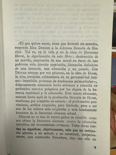 Demián - Hermann Hesse