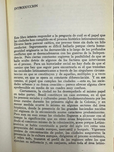 Latinoamérica: Las Ciudades Y Las Ideas - José Luis Romero
