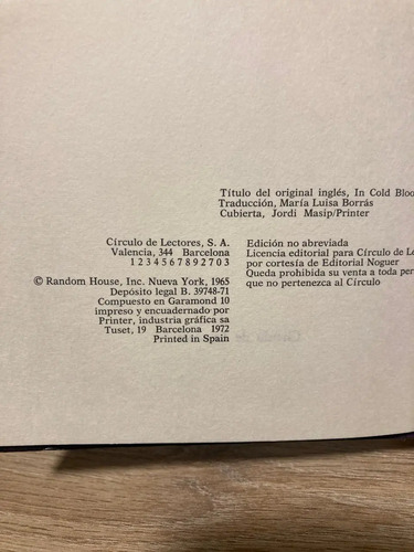 A Sangre Fría - Truman Capote