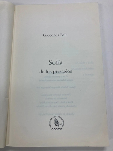 Sofía De Los Presagios - Gioconda Belli