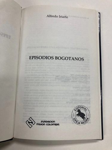 Episodios Bogotanos - Alfredo Iriarte