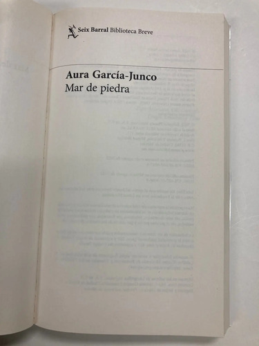 Mar De Piedra - Aura García-junco