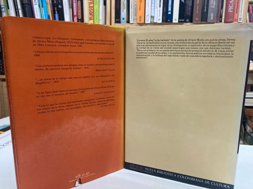 producto_639279701915223973_1 Obras Literarias, Prosas I Y Ii - Alvaro Mutis