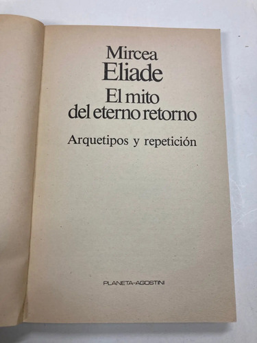 producto_639279704252147003_1 El Mito Del Eterno Retorno - Mircea Eliade