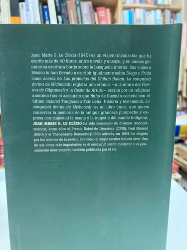 La Conquista Divina De Michoacán - J.m.g. Le Clézio