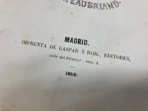 Congreso De Verona Guerra De España - F.a. Chateaubriand