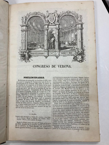 Congreso De Verona Guerra De España - F.a. Chateaubriand