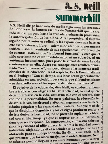 Summerhill - A.s. Neill