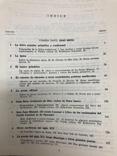 Literatura Española - M. Diez Rodriguez (varios Autores)