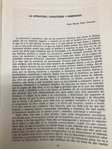 Literatura Española - M. Diez Rodriguez (varios Autores)
