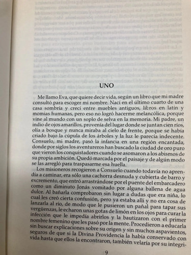 De Amor Y De Sombra / Eva Luna - Obras Isabell Allende