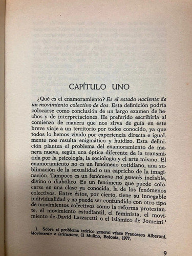 Enamoramiento Y Amor - Francesco Alberroni