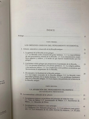 Historia Del Pensamiento Filosófico Y Científico