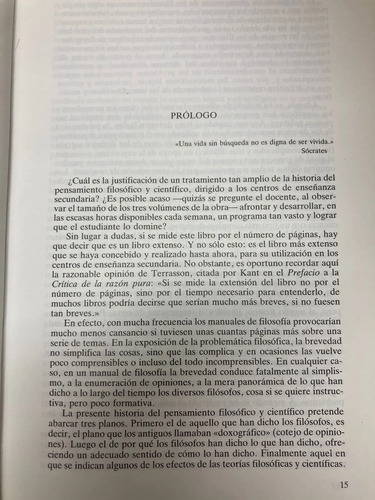 Historia Del Pensamiento Filosófico Y Científico