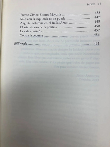 Contra La Ceguera - Julio Anguita