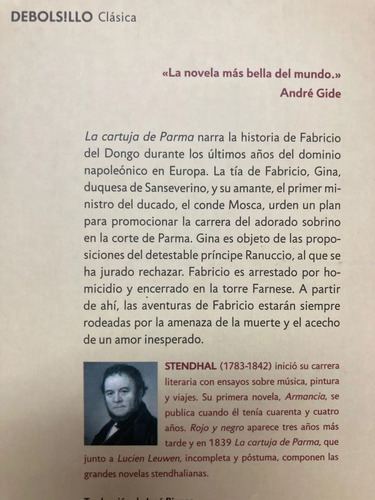 La Cartuja De Parma - Stendhal