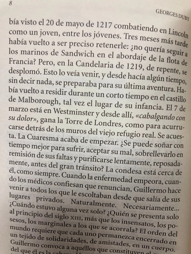 Guillermo El Mariscal - Georges Duby