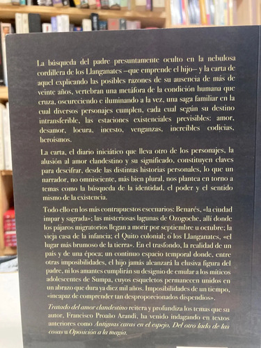 producto_639279710852836387_6 Tratado Del Amor Clandestino - Francisco Proaño Arandi