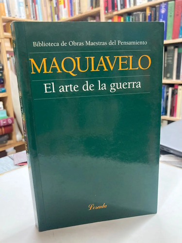 Maquiavelo El Arte De La Guerra