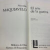 Maquiavelo El Arte De La Guerra