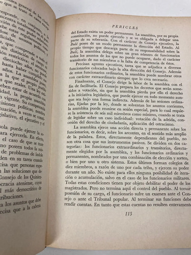 Pericles Una Experiencia De Democracia Dirigida - Leon Homo