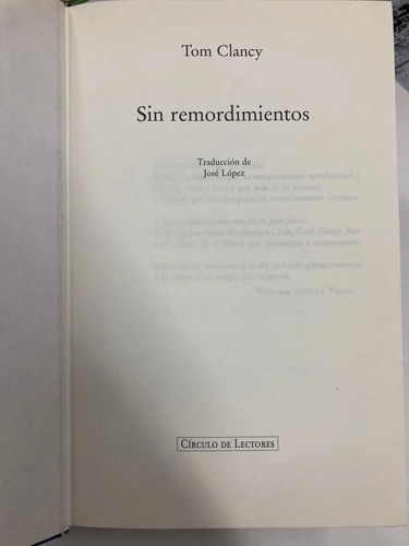 producto_639279711899497152_1 Sin Remordimiento - Tom Clancy