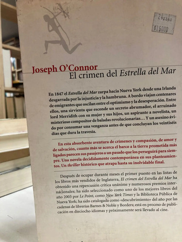 producto_639279712834917251_6 El Crimen Del Estrella De Mar - Joseph O'connor