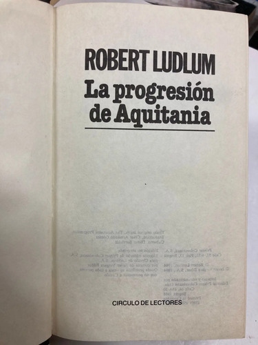 producto_639279713134697347_1 La Progresión De Aquitania - Robert Ludlum