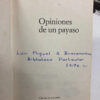 Opiniones De Un Payaso - Heinrich Böll
