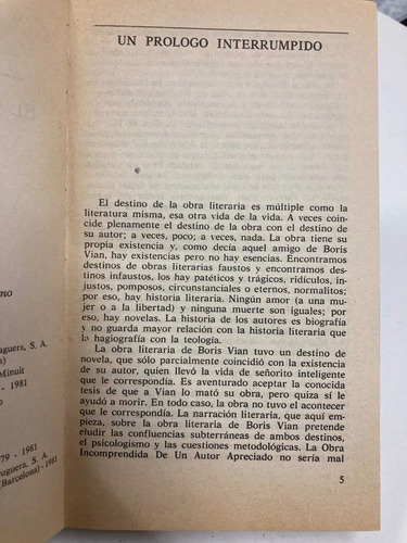 El Otoño En Pekín - Boris Vian