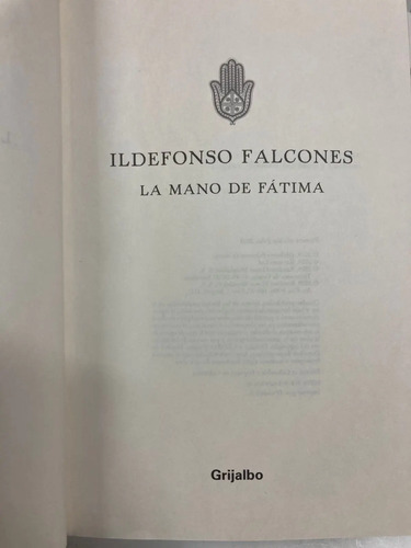 La Mano De Fátima - Idelfonso Falcones