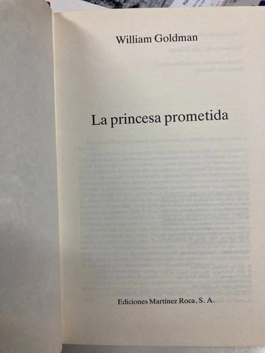 La Princesa Prometida - William Goldman