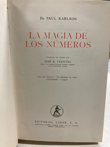 La Magia De Los Números - Dr. Paul Karlson