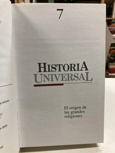 El Origen De Las Grandes Religiones Historia Universal